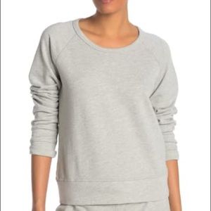 James Perse Crew Neck Knit Sweatshirt